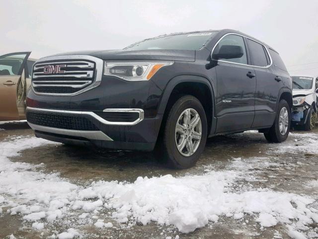 1GKKNKLAXKZ105223 - 2019 GMC ACADIA SLE BLACK photo 2