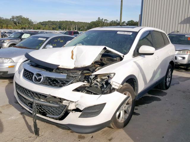 JM3TB2CA6C0349098 - 2012 MAZDA CX-9 WHITE photo 2