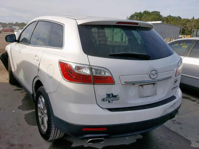 JM3TB2CA6C0349098 - 2012 MAZDA CX-9 WHITE photo 3