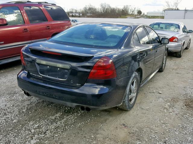 2G2WS522941119017 - 2004 PONTIAC GRAND PRIX BLACK photo 4