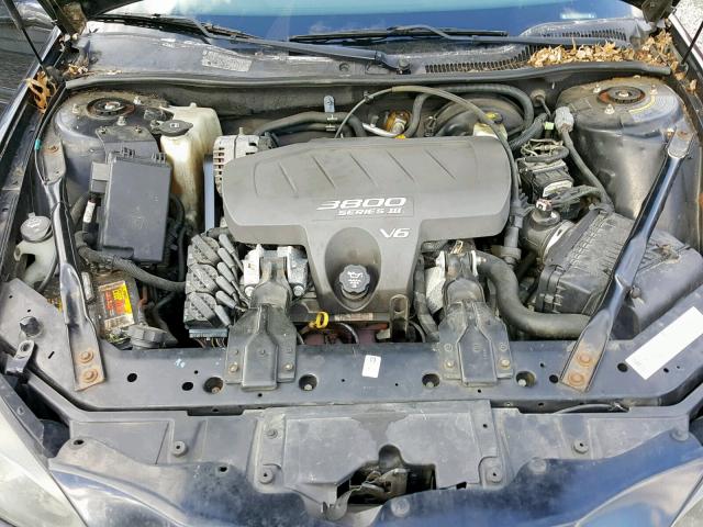 2G2WS522941119017 - 2004 PONTIAC GRAND PRIX BLACK photo 7