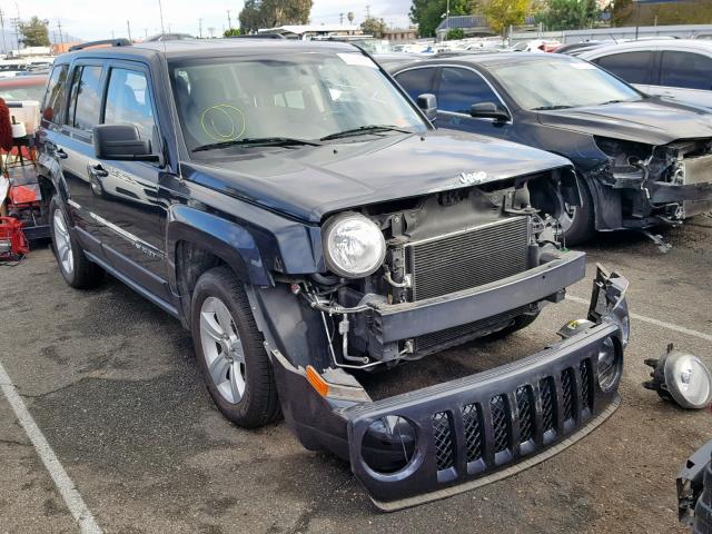 1C4NJRBB8ED885540 - 2014 JEEP PATRIOT SP BLACK photo 1