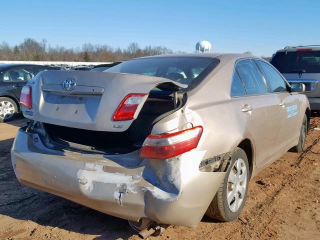 4T1BE46K49U906647 - 2009 TOYOTA CAMRY BASE TAN photo 4