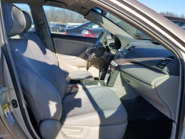 4T1BE46K49U906647 - 2009 TOYOTA CAMRY BASE TAN photo 5