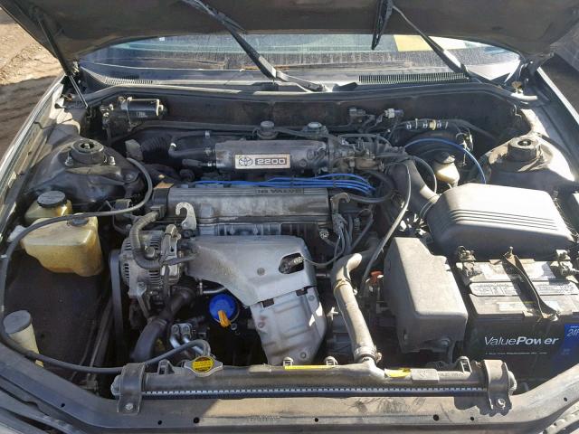 4T1BG12K9TU912126 - 1996 TOYOTA CAMRY DX BLUE photo 7