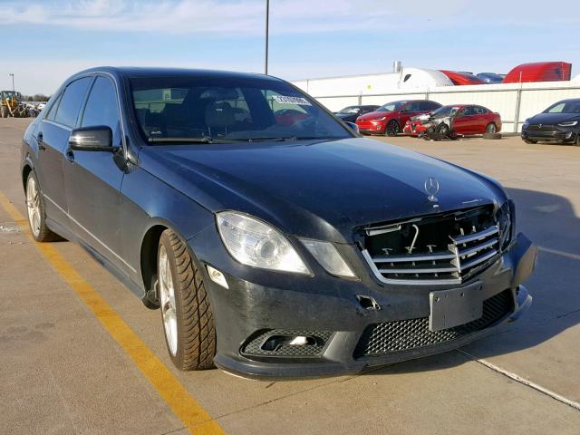 WDDHF5GBXBA460629 - 2011 MERCEDES-BENZ E 350 BLACK photo 1