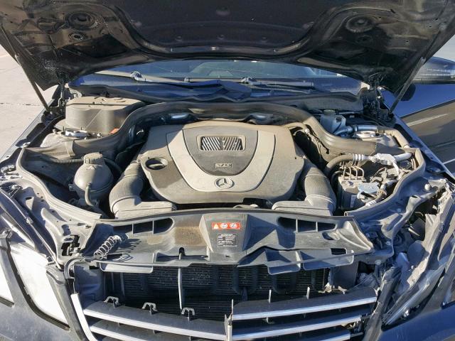 WDDHF5GBXBA460629 - 2011 MERCEDES-BENZ E 350 BLACK photo 7