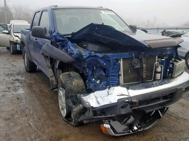 1GCDT136668283271 - 2006 CHEVROLET COLORADO BLUE photo 1