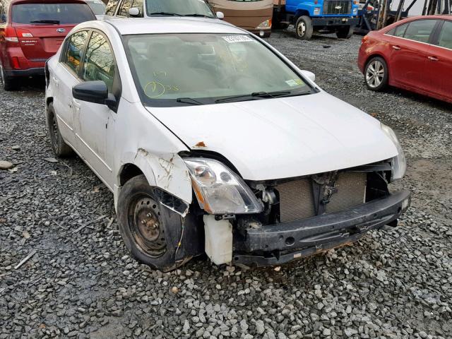 3N1AB61E59L655012 - 2009 NISSAN SENTRA 2.0 WHITE photo 1