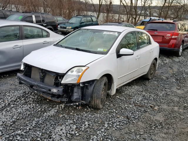 3N1AB61E59L655012 - 2009 NISSAN SENTRA 2.0 WHITE photo 2