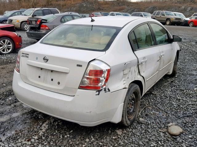 3N1AB61E59L655012 - 2009 NISSAN SENTRA 2.0 WHITE photo 4