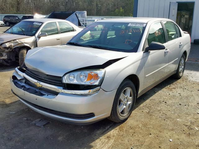 1G1ZT528X5F272163 - 2005 CHEVROLET MALIBU LS SILVER photo 2