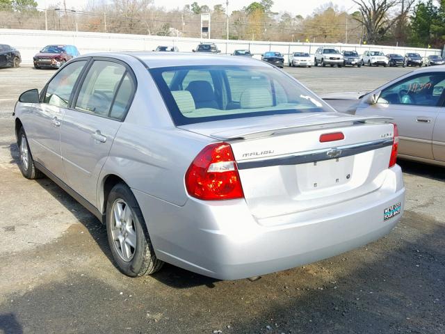 1G1ZT528X5F272163 - 2005 CHEVROLET MALIBU LS SILVER photo 3