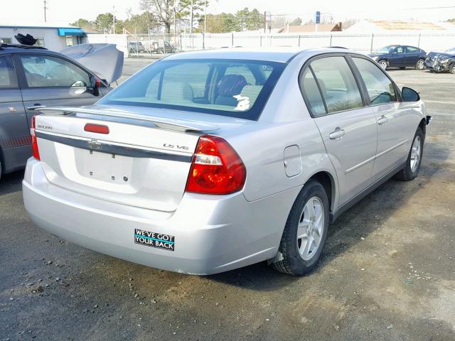 1G1ZT528X5F272163 - 2005 CHEVROLET MALIBU LS SILVER photo 4