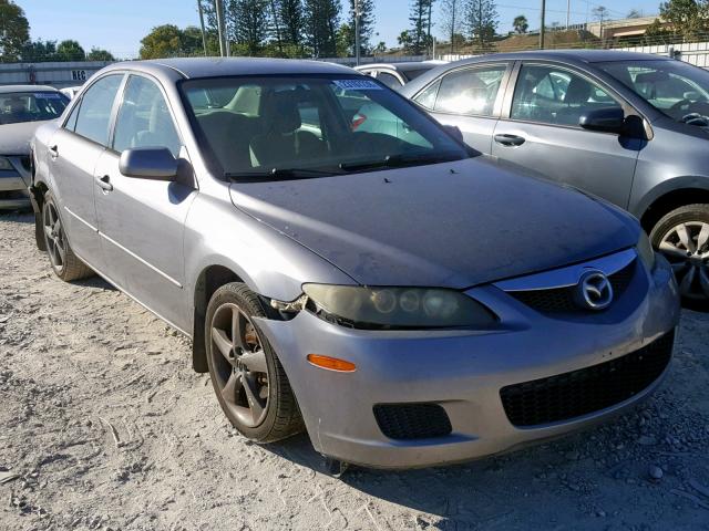 1YVHP80D965M56715 - 2006 MAZDA 6 S GRAY photo 1