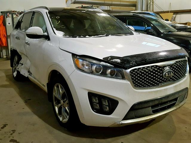 5XYPKDA53GG101080 - 2016 KIA SORENTO SX WHITE photo 1