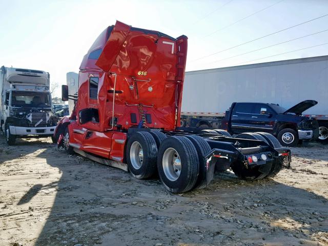 1XKYDP9X8JJ210801 - 2018 KENWORTH CONSTRUCTI RED photo 3