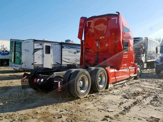 1XKYDP9X8JJ210801 - 2018 KENWORTH CONSTRUCTI RED photo 4