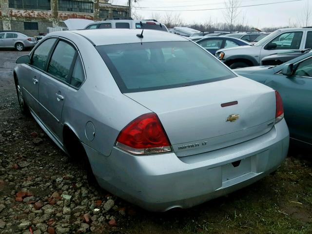 2G1WB5E3XE1174067 - 2014 CHEVROLET IMPALA LIM SILVER photo 3