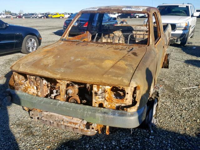 4TAVN73F8SZ018322 - 1995 TOYOTA TACOMA XTR BURN photo 2