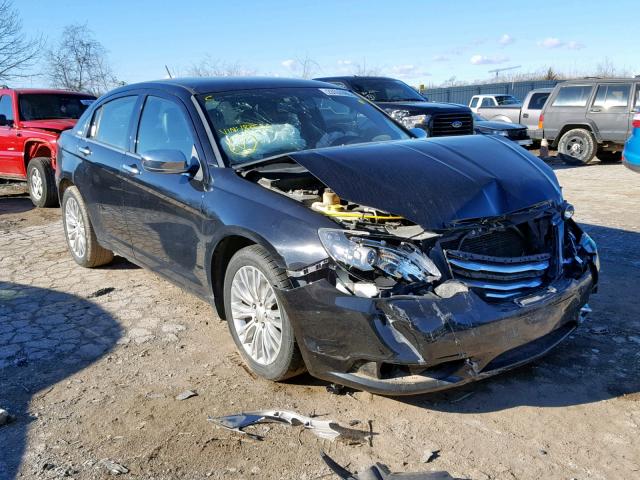 1C3CCBCB9CN183536 - 2012 CHRYSLER 200 LIMITE BLACK photo 1