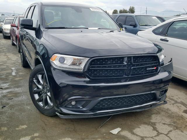 1C4RDHDG8HC869618 - 2017 DODGE DURANGO GT შავი ფოტო 1
