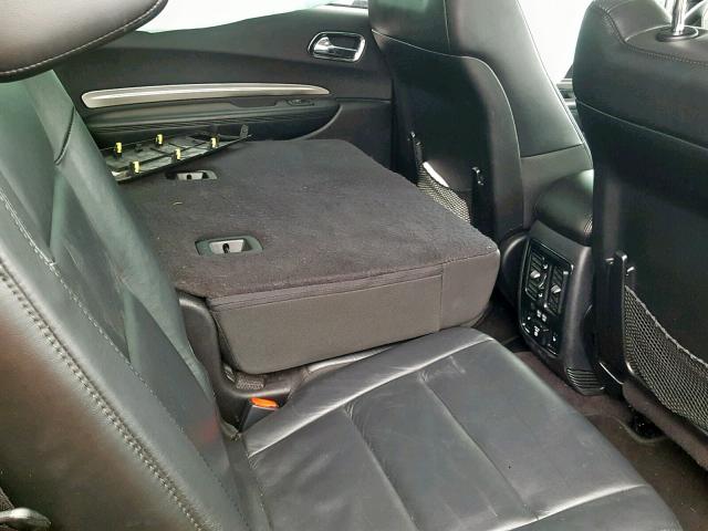 1C4RDHDG8HC869618 - 2017 DODGE DURANGO GT შავი ფოტო 6