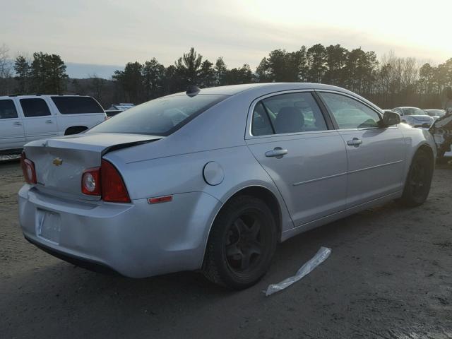 1G1ZB5E0XCF204516 - 2012 CHEVROLET MALIBU LS SILVER photo 4