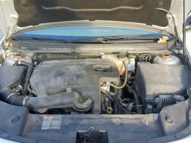 1G1ZB5E0XCF204516 - 2012 CHEVROLET MALIBU LS SILVER photo 7