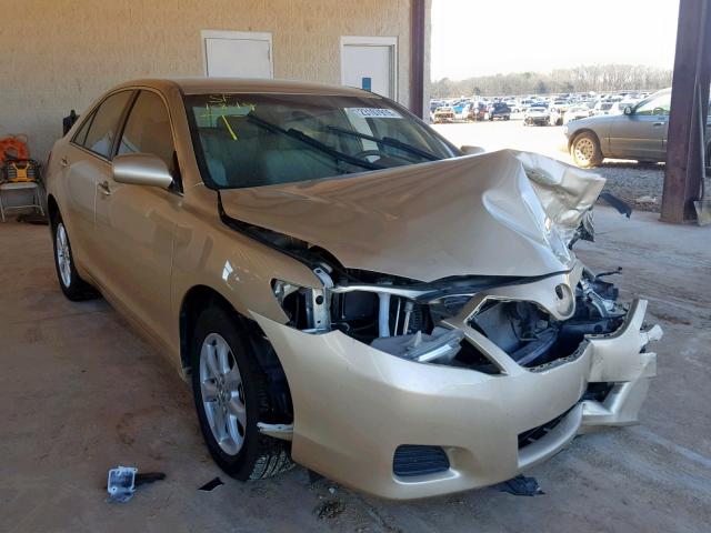 4T1BF3EK7BU735942 - 2011 TOYOTA CAMRY BASE GOLD photo 1