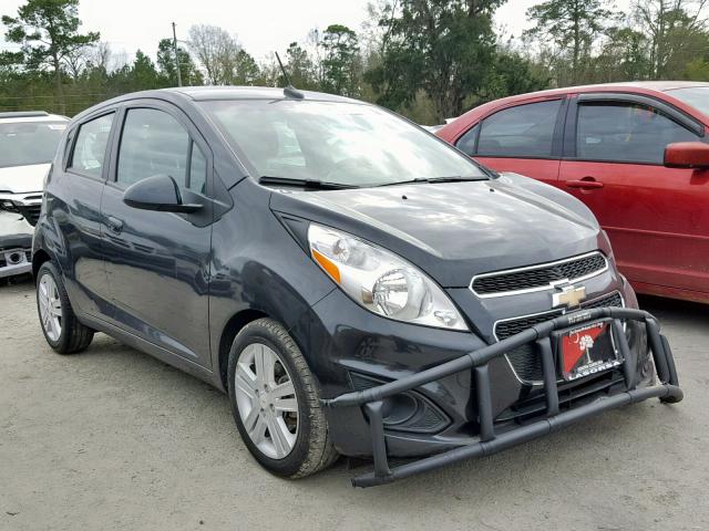 KL8CB6S94EC521825 - 2014 CHEVROLET SPARK LS BLACK photo 1