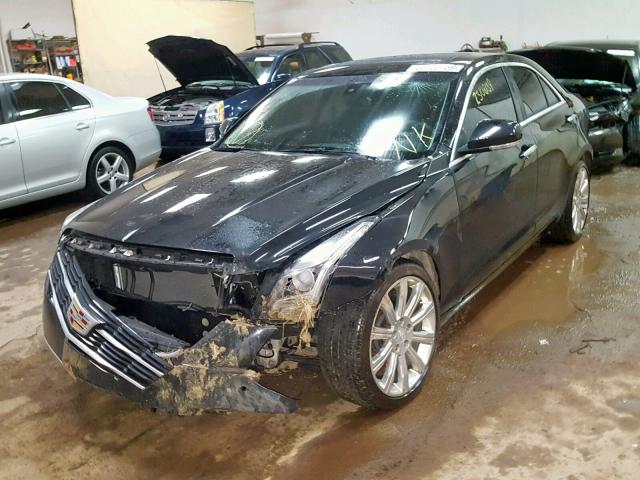 1G6AH5RX2G0107509 - 2016 CADILLAC ATS LUXURY BLACK photo 2