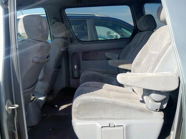 4T3ZF13C0XU136779 - 1999 TOYOTA SIENNA LE GREEN photo 6