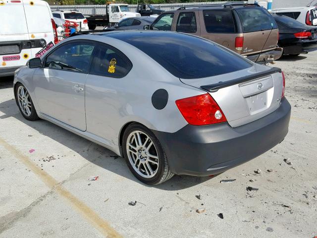 JTKDE167X60141253 - 2006 TOYOTA SCION TC Gümüş foto 3