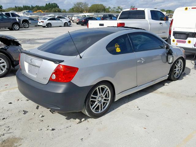 JTKDE167X60141253 - 2006 TOYOTA SCION TC Gümüş foto 4