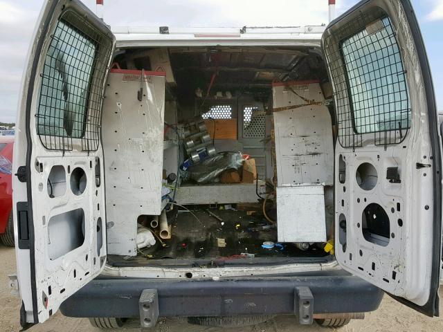 1FTNE2EW9DDA97083 - 2013 FORD ECONOLINE Ақ фото 6