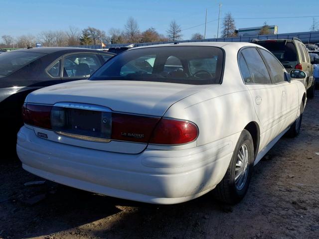 1G4HP52K35U279126 - 2005 BUICK LESABRE CU WHITE photo 4