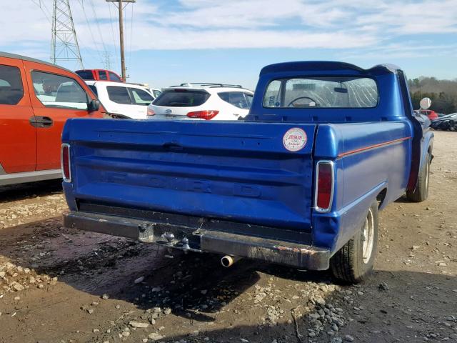 F10AN859500 - 1966 FORD F-SERIES BLUE photo 4