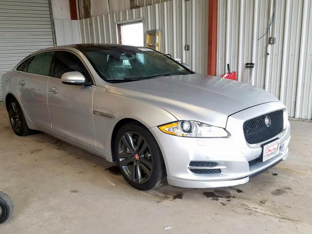 SAJWJ2GD5E8V63566 - 2014 JAGUAR XJL PORTFO SILVER photo 1