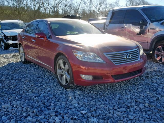 JTHBL5EF8C5113078 - 2012 LEXUS LS 460 BURGUNDY photo 1
