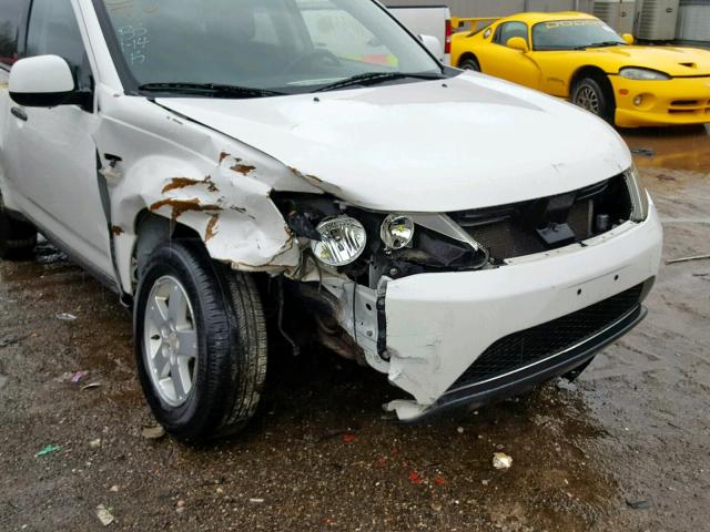 JA4MS31X07Z015333 - 2007 MITSUBISHI OUTLANDER WHITE photo 9