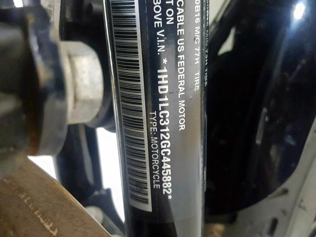 1HD1LC312GC445882 - 2016 HARLEY-DAVIDSON XL1200 FOR Қара фото 20
