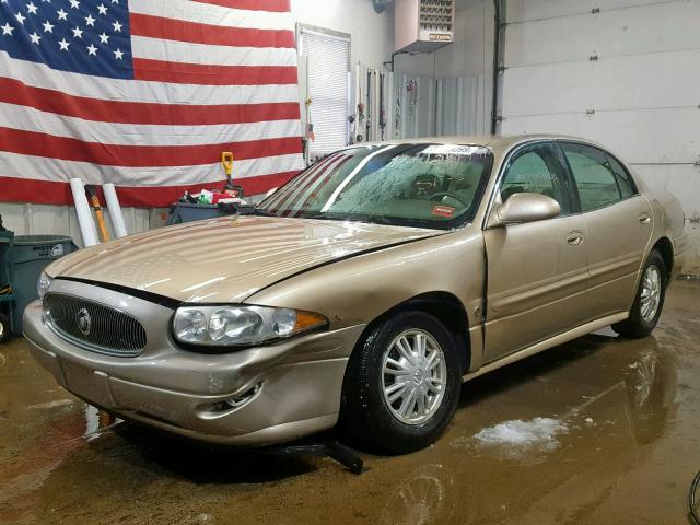 1G4HP54K75U155177 - 2005 BUICK LESABRE CU GOLD photo 2