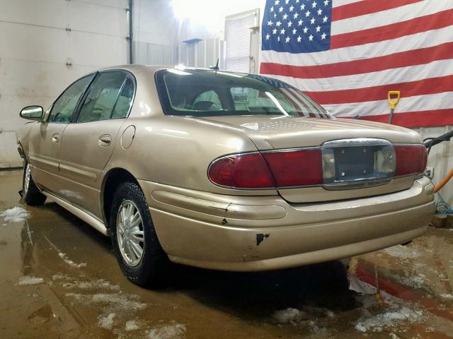 1G4HP54K75U155177 - 2005 BUICK LESABRE CU GOLD photo 3