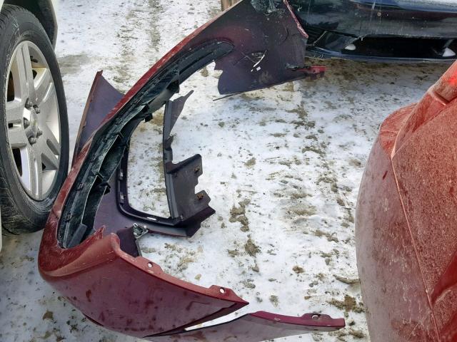 1G8AJ55F87Z146531 - 2007 SATURN ION LEVEL RED photo 9