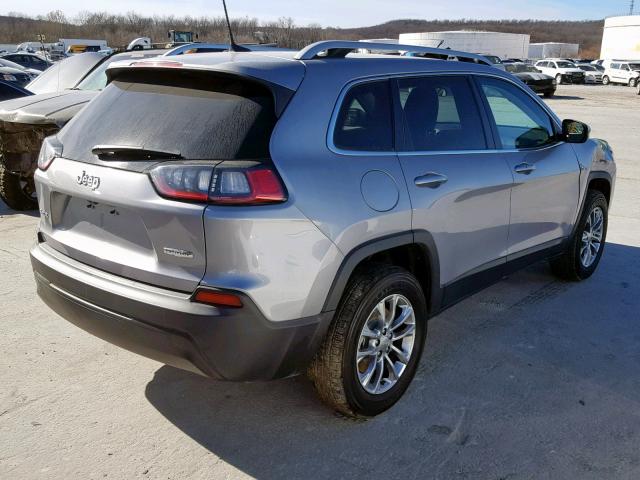 1C4PJMLBXKD182480 - 2019 JEEP CHEROKEE L GRAY photo 4