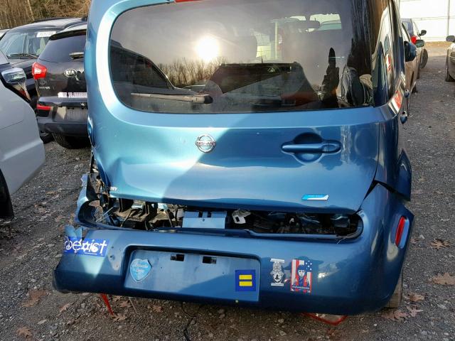 JN8AZ2KR5ET351594 - 2014 NISSAN CUBE S BLUE photo 9