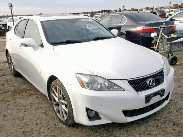 JTHBF5C27D5190940 - 2013 LEXUS IS 250 WHITE photo 1