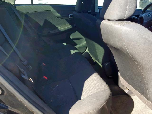 2T1BU40E39C115825 - 2009 TOYOTA COROLLA BA BLACK photo 6
