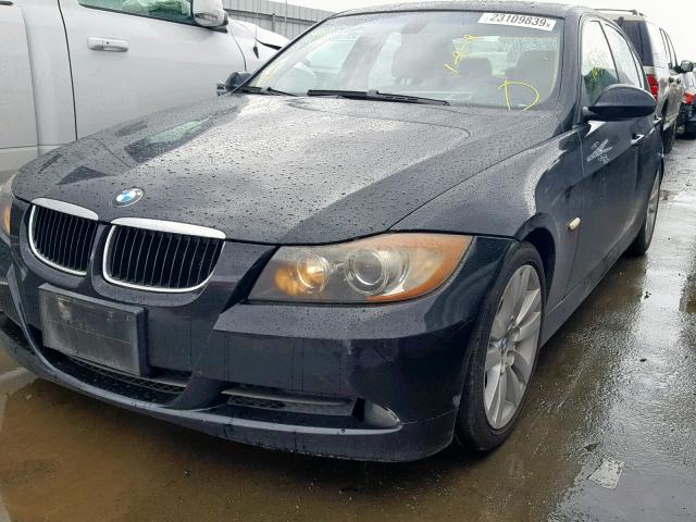 WBAVC53577FZ76489 - 2007 BMW 328 I SULE BLACK photo 2